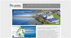 Desktop Screenshot of laufer-drehteile.de